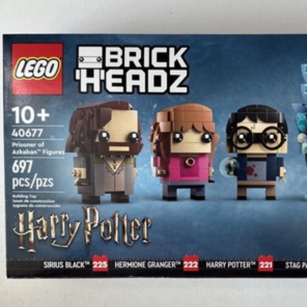 LEGO BRICK'H'EADZ  Harry Potter "Prisoner of Azkaban" 40677 UNOPENED.